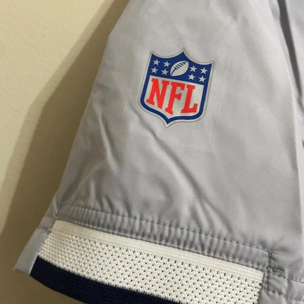 Nike NFL New England Patriots On-Field Sideline Coaches Half-Zip Jacket Mens M